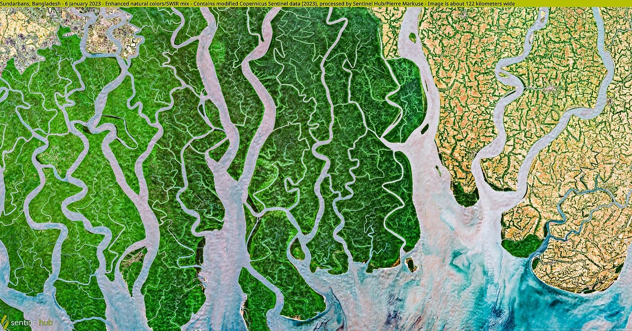 The Sundarbans in Bangladesh